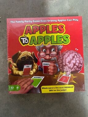 Apples to Apples Party Game - Red Box with Green Age Icons